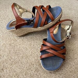 Tommy Hilfiger Strappy Wedge Sandals